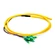 12 Fibers Fiber Pigtail SC/APC Single-Mode Color-Coded Fiber Optic Pigtail, Unjacketed. Fiber optic pigtails provide a fast way to make communication devices in the field